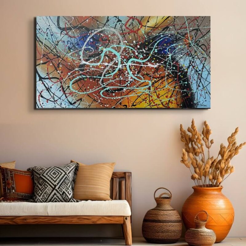mako  油絵 Schilderij - Big Bang - MyNewArt