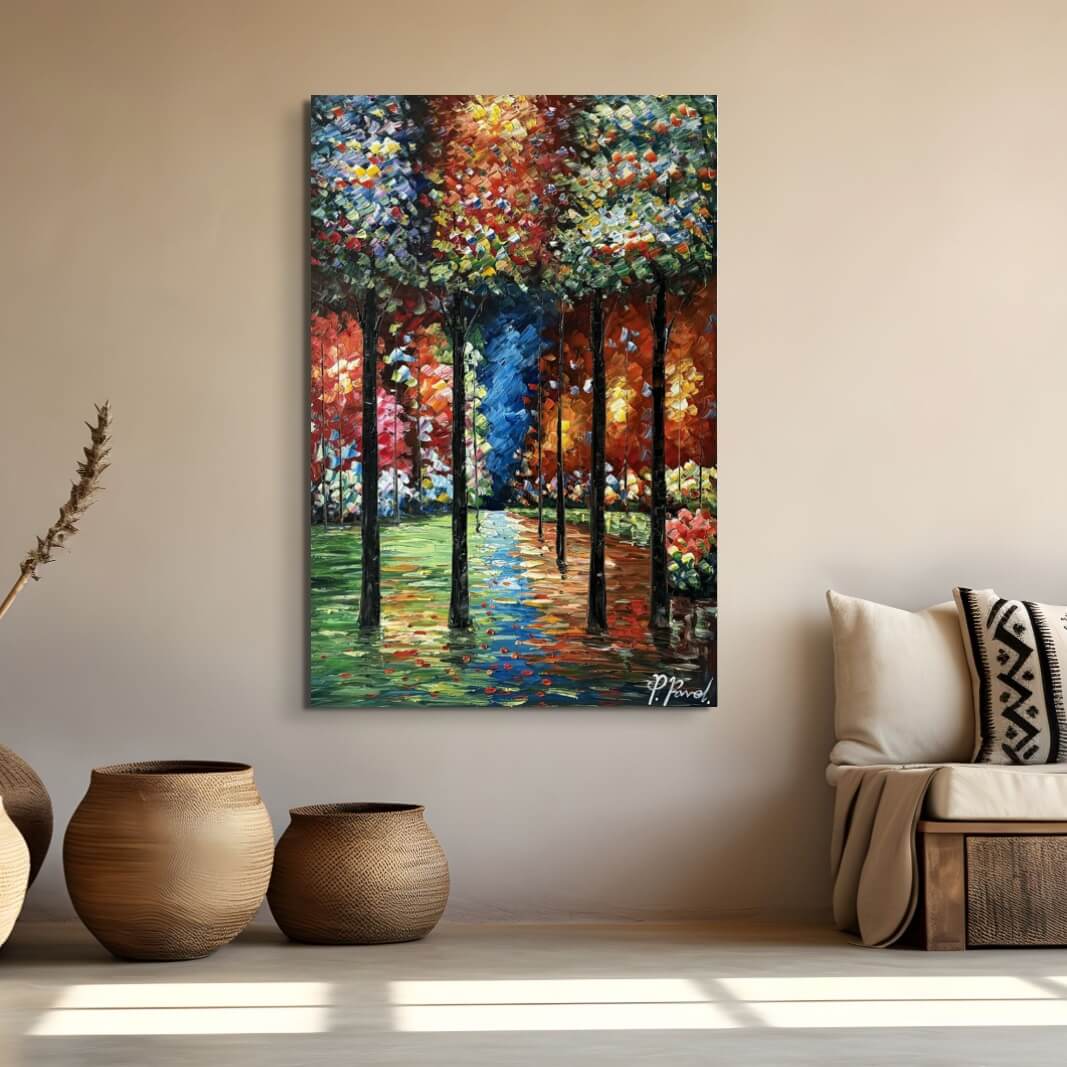 Schilderij (13) Schilderijen | canvasschilderijen | Handgeschilderd | Groot | Abstract