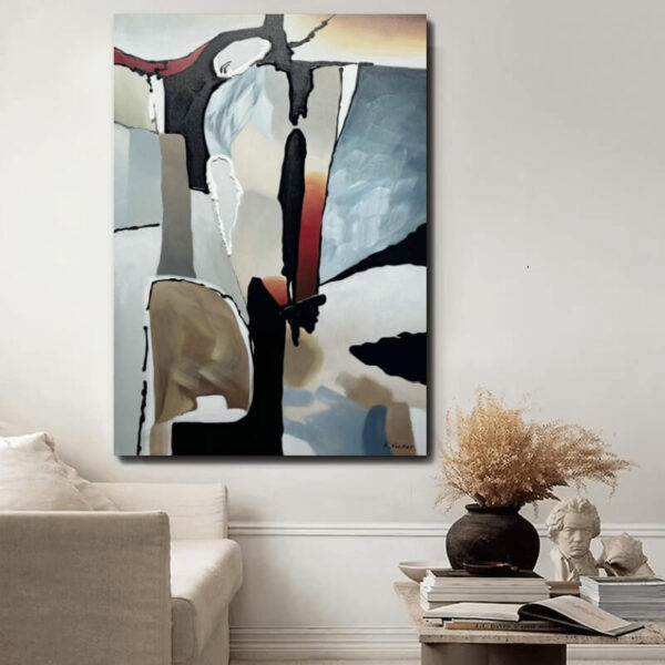 Schilderijen | canvasschilderijen | Handgeschilderd | Groot | Abstract