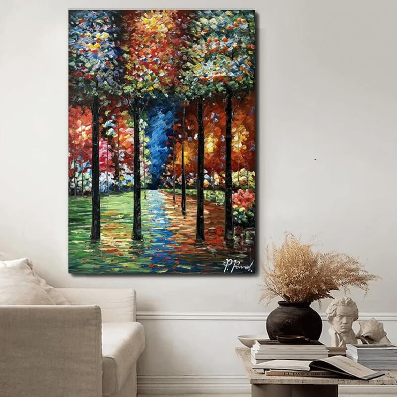 Schilderij (7) Schilderijen | canvasschilderijen | Handgeschilderd | Groot | Abstract