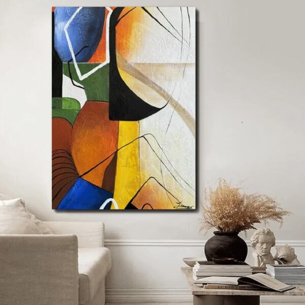 Schilderijen | canvasschilderijen | Handgeschilderd | Groot | Abstract