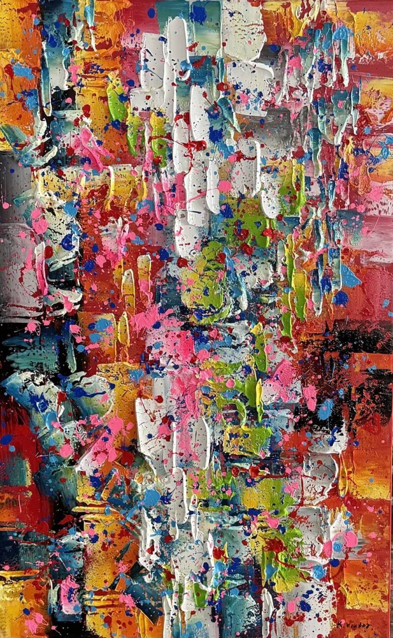 Schilderijen | canvasschilderijen | Handgeschilderd | Groot | Abstract