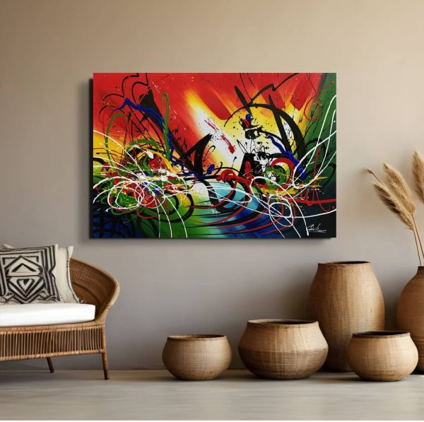 Schilderijen | canvasschilderijen | Handgeschilderd | Groot | Abstract