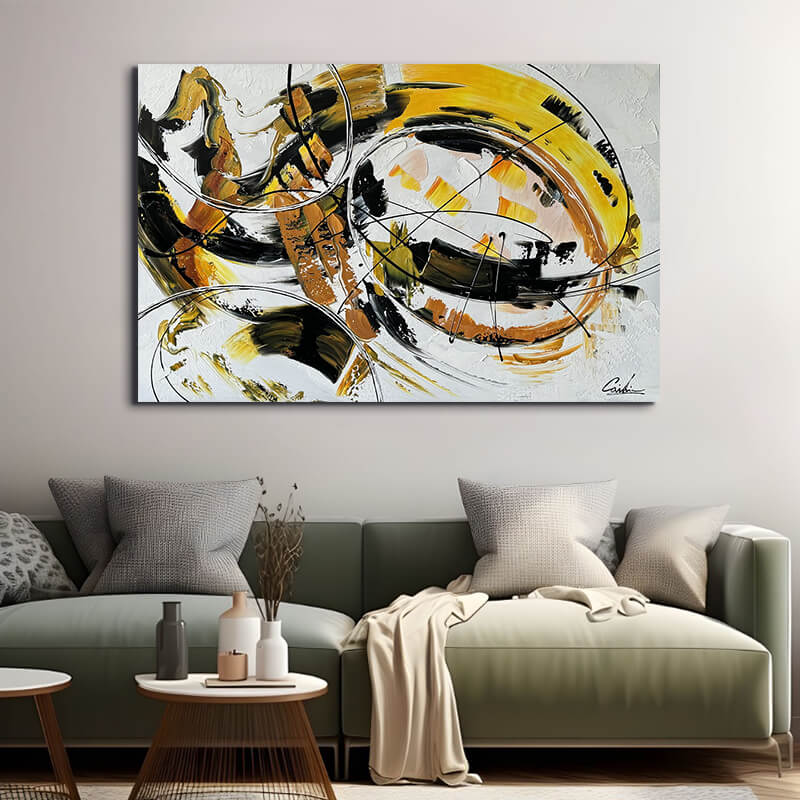 Schilderijen (34) Schilderijen | canvasschilderijen | Handgeschilderd | Groot | Abstract