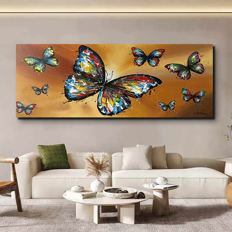 Schilderijen (7) Schilderijen | canvasschilderijen | Handgeschilderd | Groot | Abstract