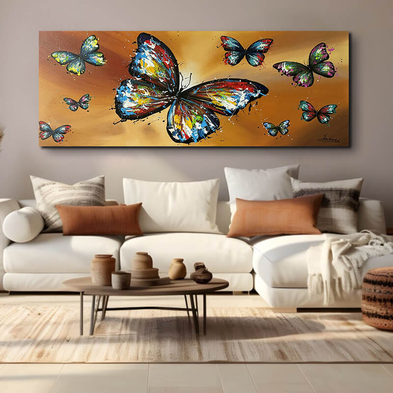 Schilderijen (8) Schilderijen | canvasschilderijen | Handgeschilderd | Groot | Abstract