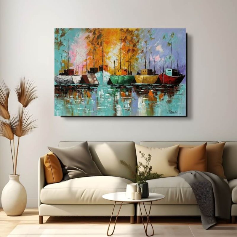 Schilderijen | canvasschilderijen | Handgeschilderd | Groot | Abstract