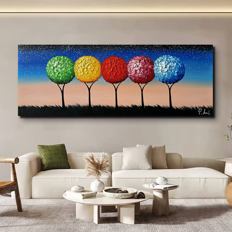 schilderij (40) Schilderijen | canvasschilderijen | Handgeschilderd | Groot | Abstract