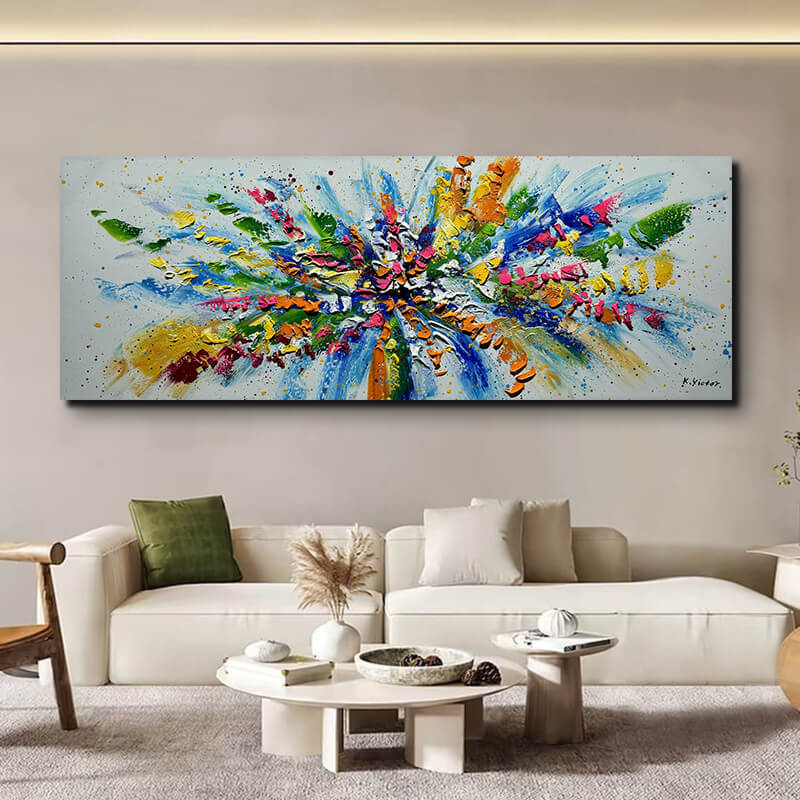 schilderij (44) Schilderijen | canvasschilderijen | Handgeschilderd | Groot | Abstract