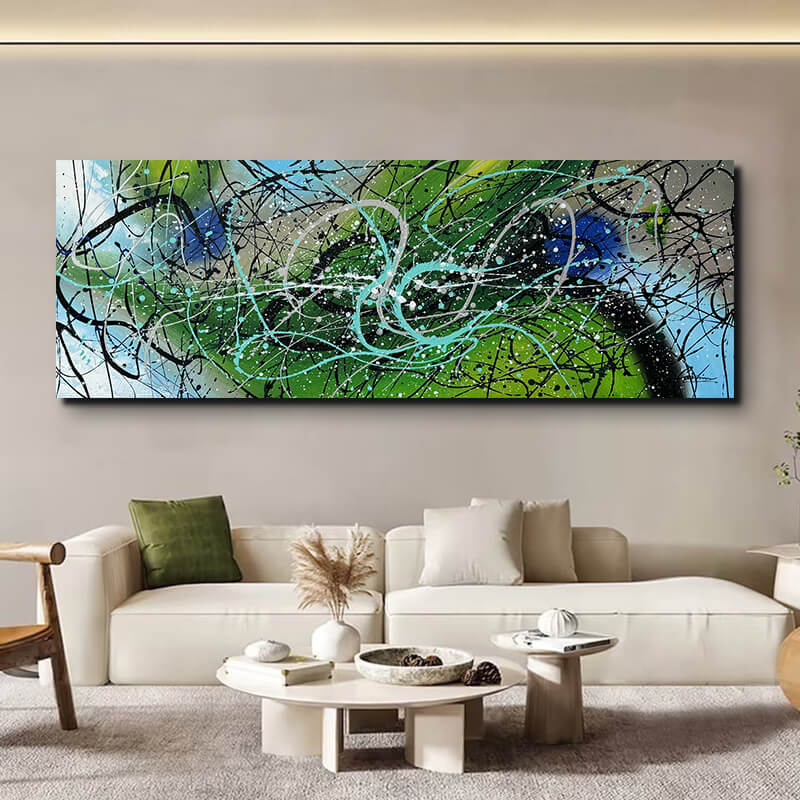 schilderij (52) Schilderijen | canvasschilderijen | Handgeschilderd | Groot | Abstract