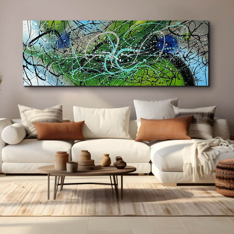 schilderij (53) Schilderijen | canvasschilderijen | Handgeschilderd | Groot | Abstract