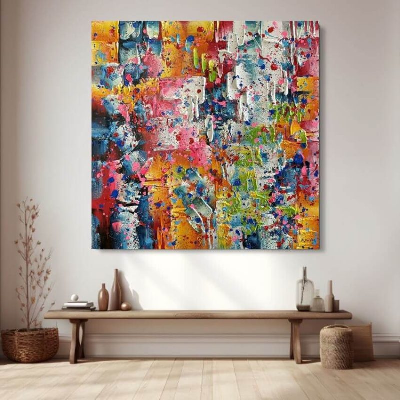 Schilderijen | canvasschilderijen | Handgeschilderd | Groot | Abstract