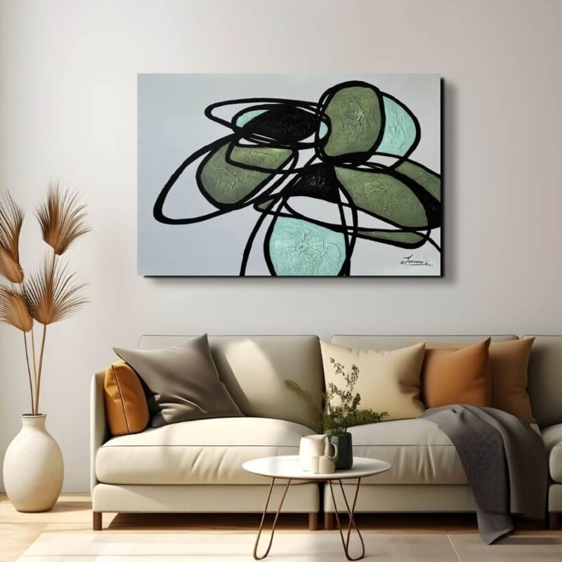 Schilderijen | canvasschilderijen | Handgeschilderd | Groot | Abstract