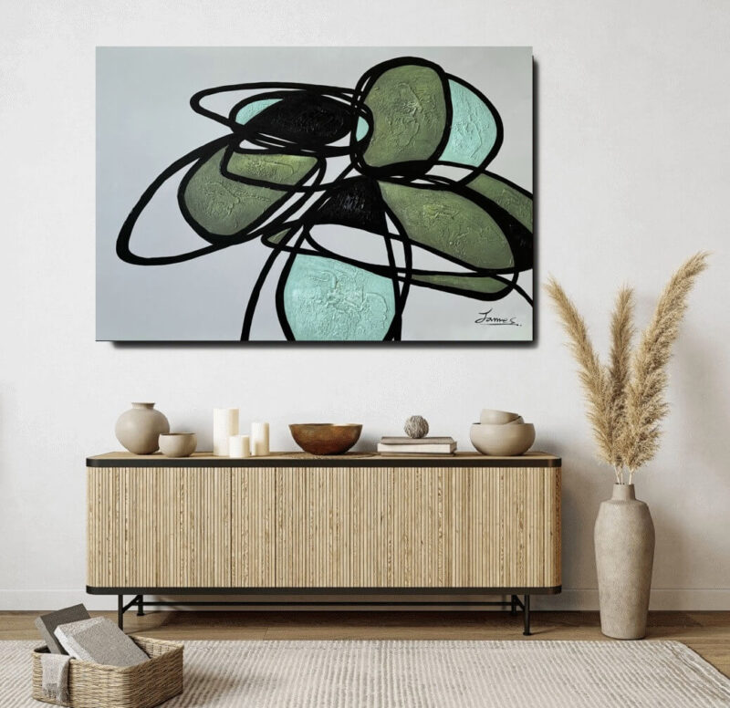 Schilderijen | canvasschilderijen | Handgeschilderd | Groot | Abstract