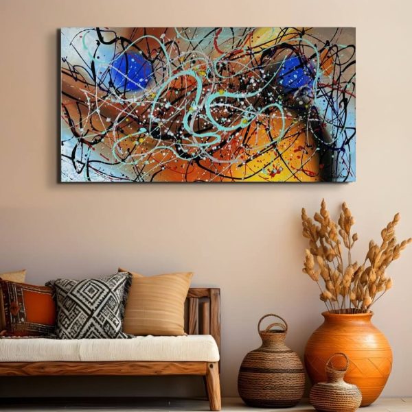 Schilderijen | canvasschilderijen | Handgeschilderd | Groot | Abstract