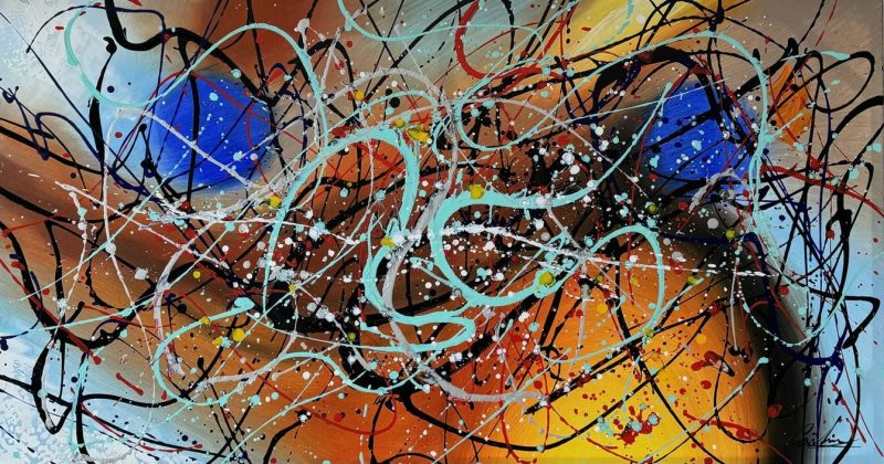 Schilderijen | canvasschilderijen | Handgeschilderd | Groot | Abstract