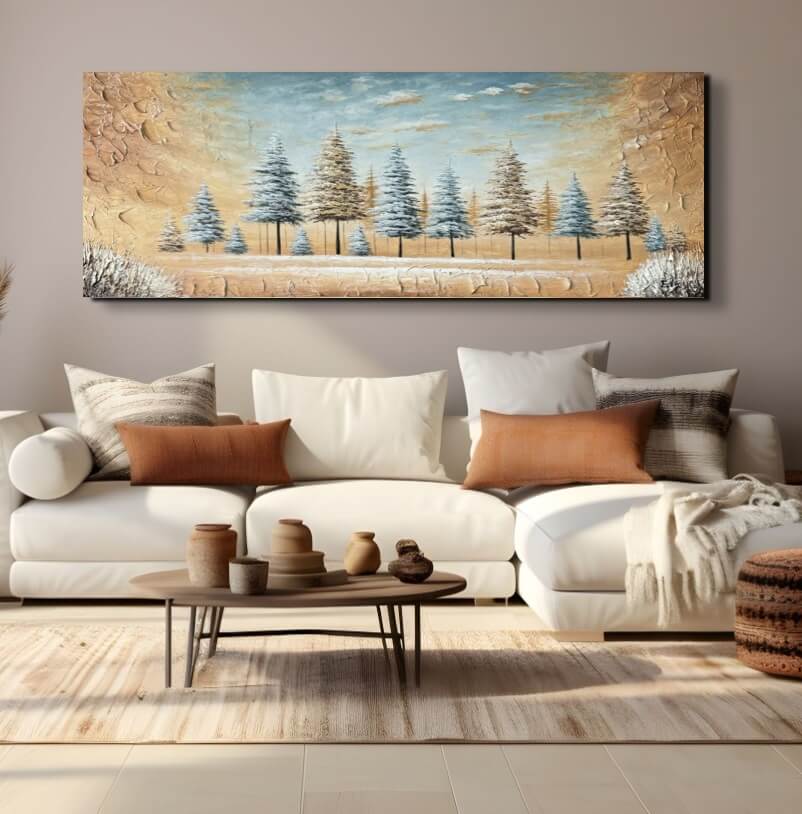 160x60 schilderijen (17) Schilderijen | canvasschilderijen | Handgeschilderd | Groot | Abstract