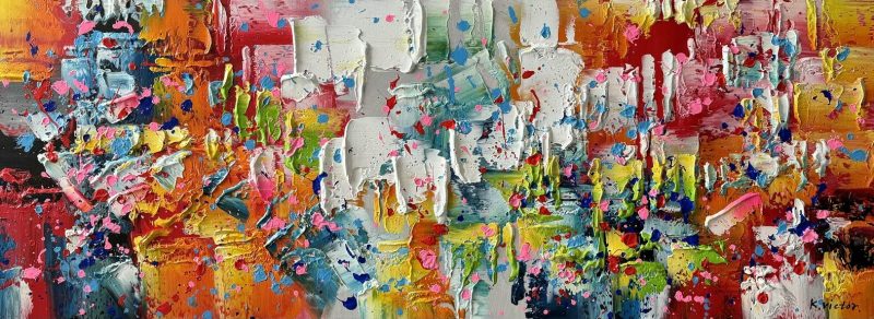 Schilderijen | canvasschilderijen | Handgeschilderd | Groot | Abstract