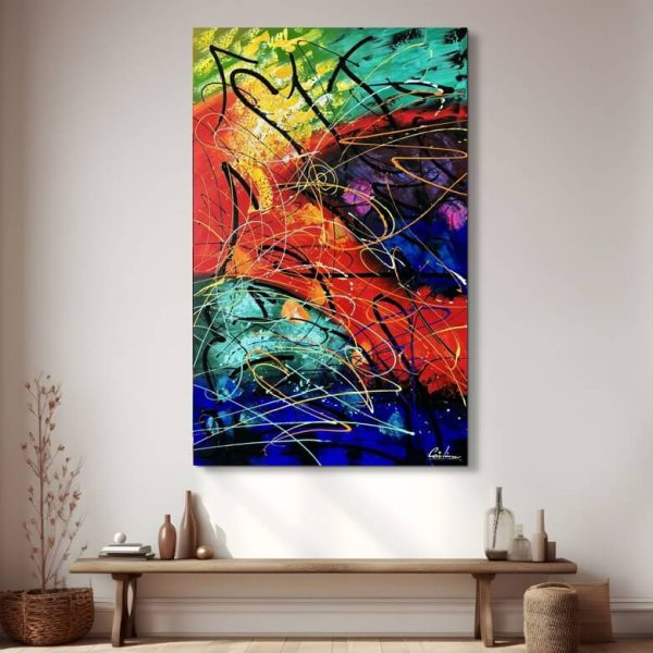 Schilderijen | canvasschilderijen | Handgeschilderd | Groot | Abstract