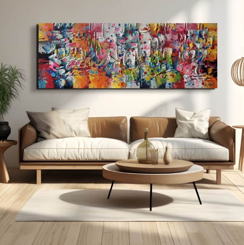 Schilderijen | canvasschilderijen | Handgeschilderd | Groot | Abstract