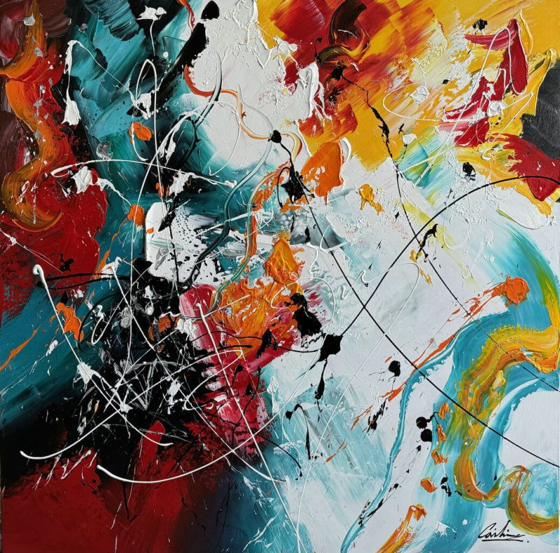 Schilderijen | canvasschilderijen | Handgeschilderd | Groot | Abstract