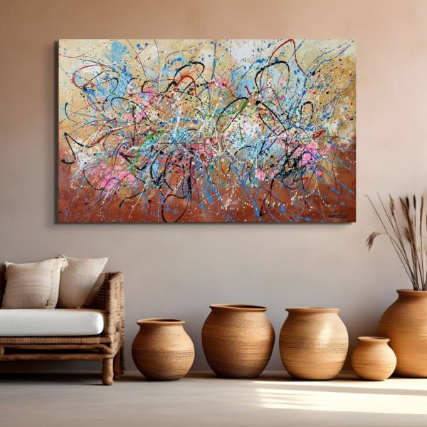Schilderijen | canvasschilderijen | Handgeschilderd | Groot | Abstract
