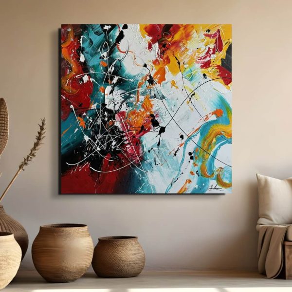 Schilderijen | canvasschilderijen | Handgeschilderd | Groot | Abstract