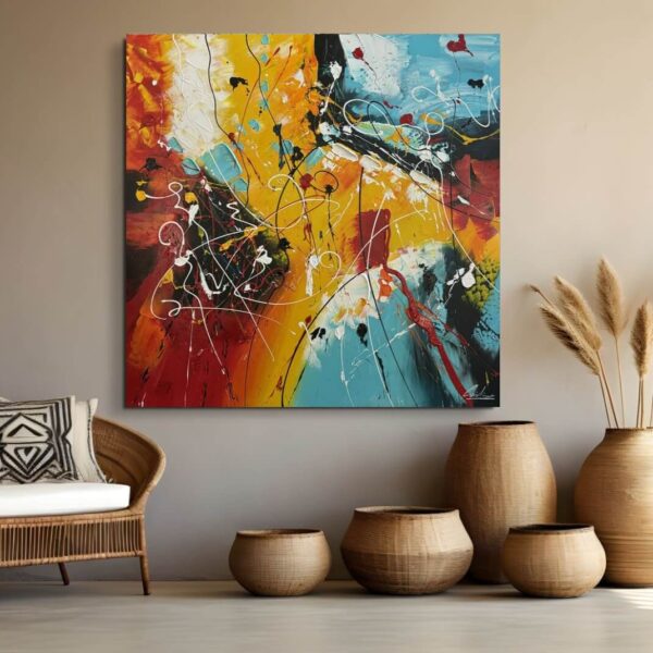 Schilderijen | canvasschilderijen | Handgeschilderd | Groot | Abstract