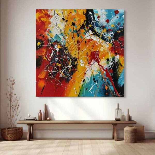 Schilderijen | canvasschilderijen | Handgeschilderd | Groot | Abstract